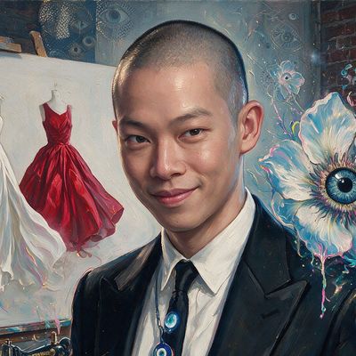 Jason Wu, painted by MLow as a New Yorker