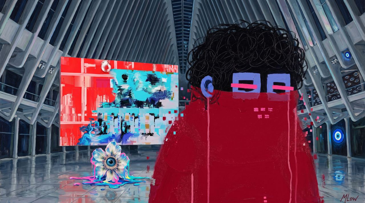 jiwa, portrait painted by MLow: Red Tide in the Oculus