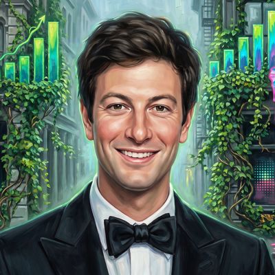 Josh Kushner, portrait painted by MLow: Thriving on Greene Street