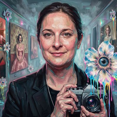 Julie Pacino, painted by MLow as a New Yorker