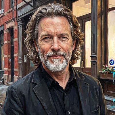 Kevin McCoy, painted by MLow as a New Yorker