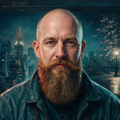 Killian Moore, painted by MLow as a New Yorker
