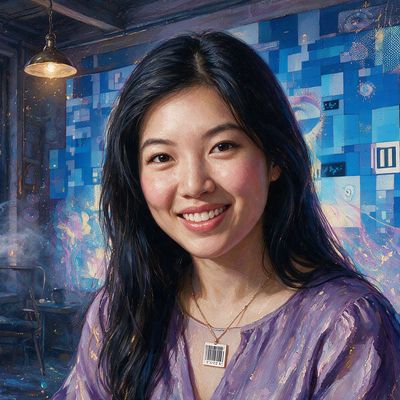 Li Jin, painted by MLow as a New Yorker