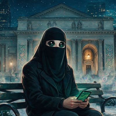 Limfork, portrait painted by MLow: Heart Eyes in Bryant Park