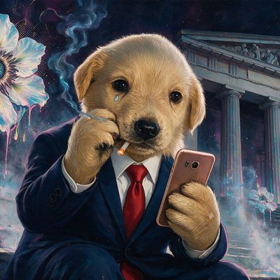 LJC, portrait painted by MLow: Bad Day at Federal Hall