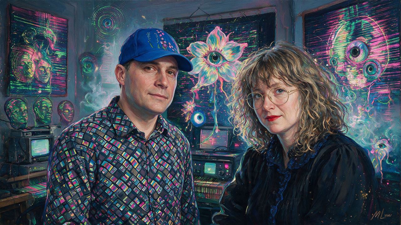LoVid, portrait painted by MLow: Signal and Cloth