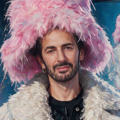 Marc Jacobs, painted by MLow as a New Yorker