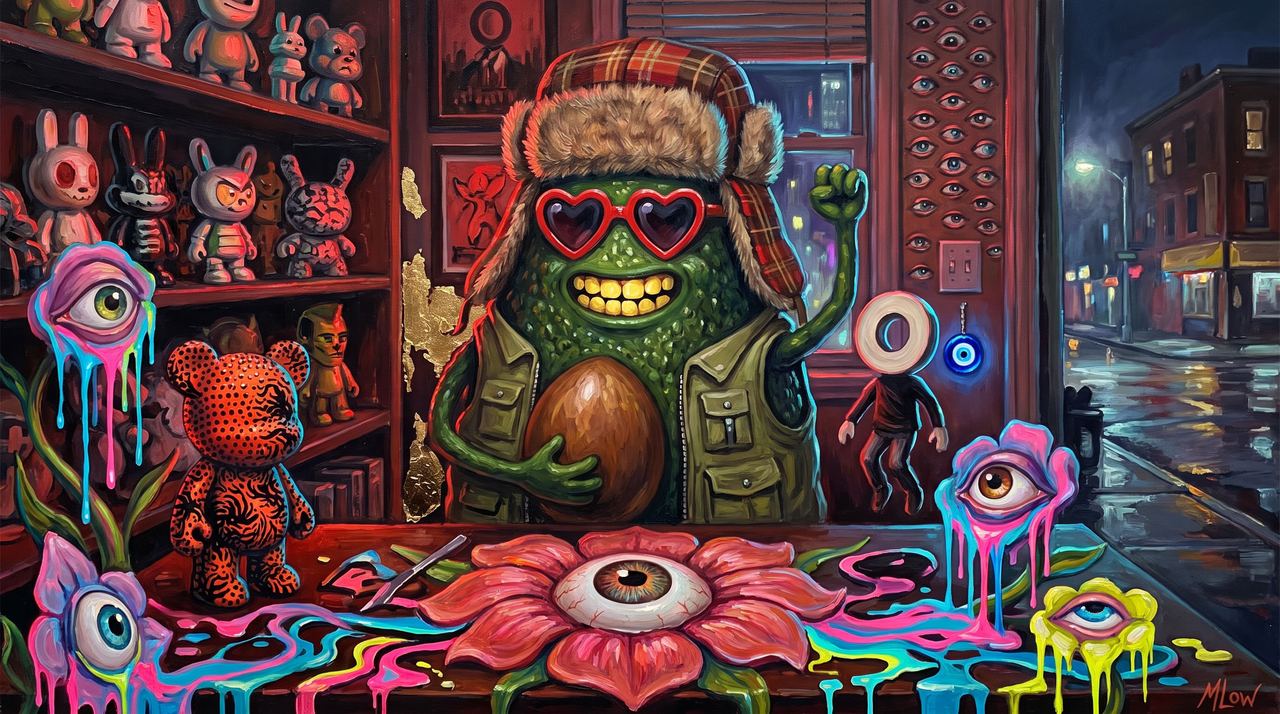 Nuclear Samurai, portrait painted by MLow: Pit to the Chest in Sunnyside