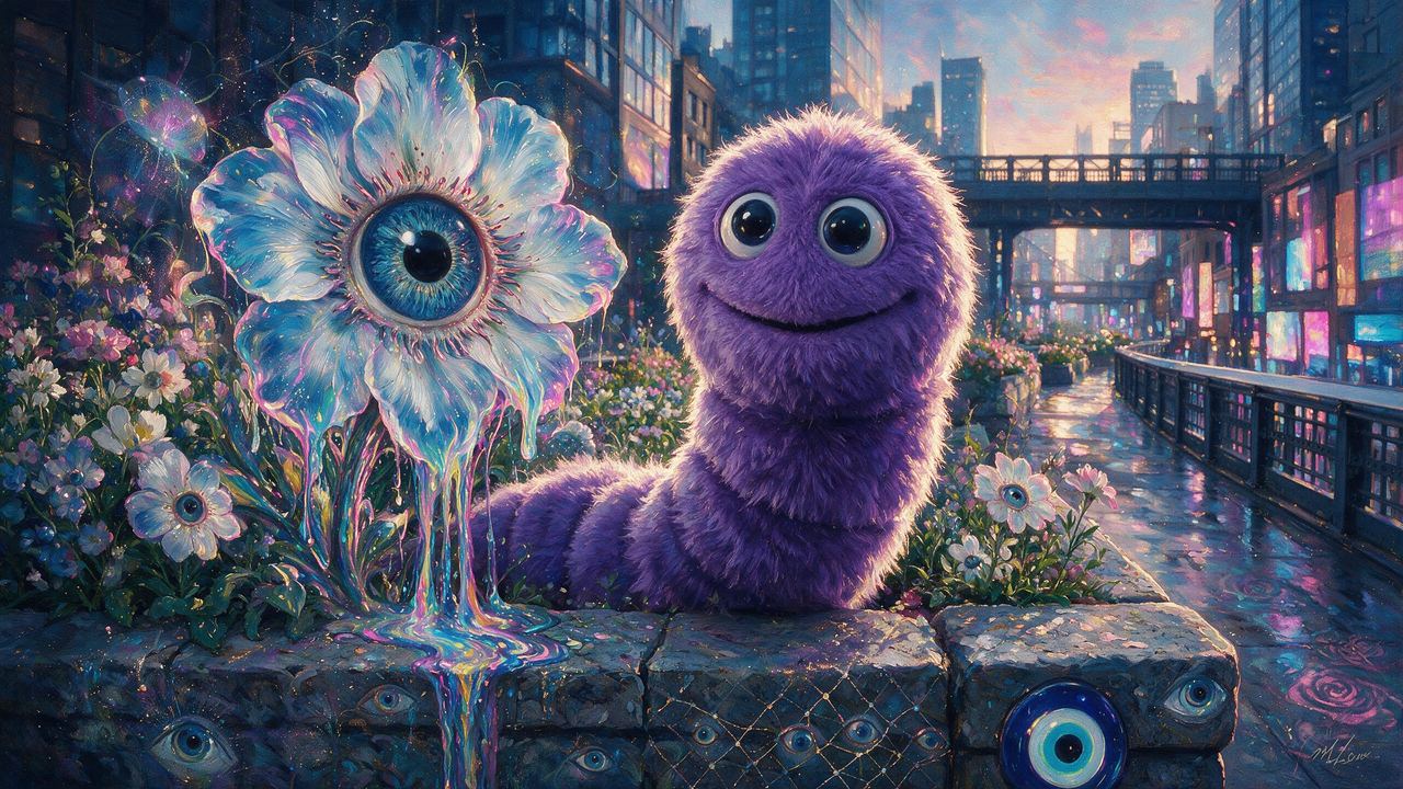 prometheusx91, portrait painted by MLow: Worm on the High Line