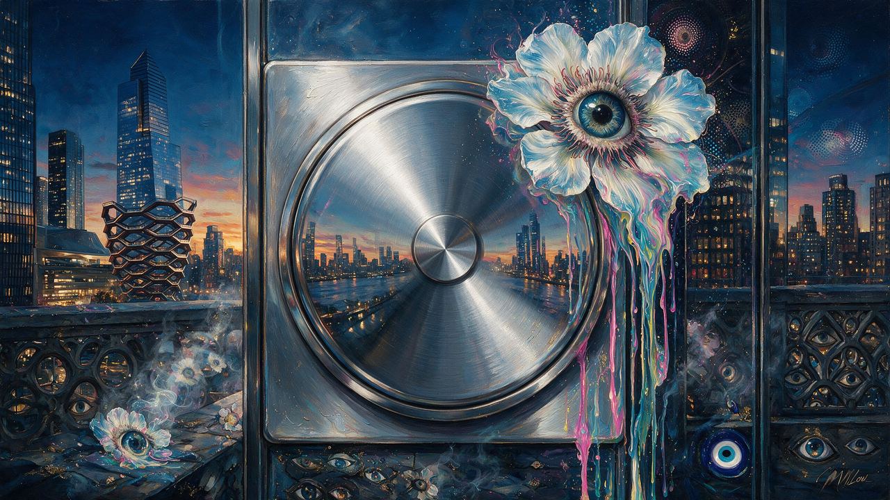 Publix, portrait painted by MLow: One Button at Hudson Yards