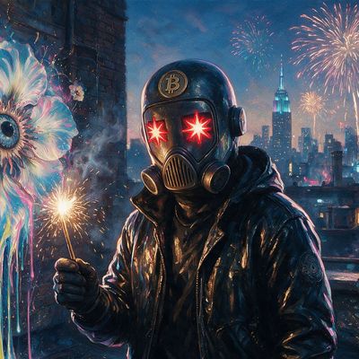 pyro, portrait painted by MLow: Sparkler on a Bushwick Roof