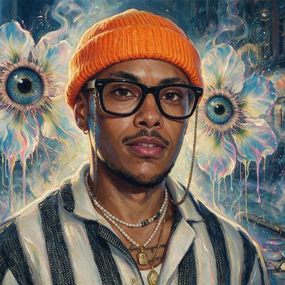 Raven Trammell, painted by MLow as a New Yorker