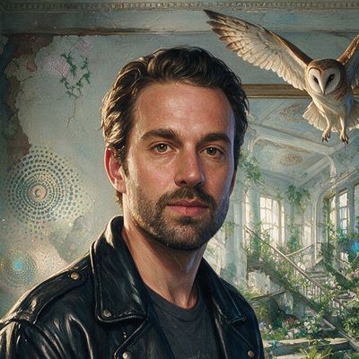 Ryan Koopmans, painted by MLow as a New Yorker