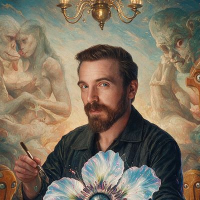 Sam Spratt, painted by MLow as a New Yorker