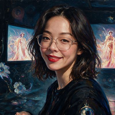 Shavonne Wong, painted by MLow as a New Yorker