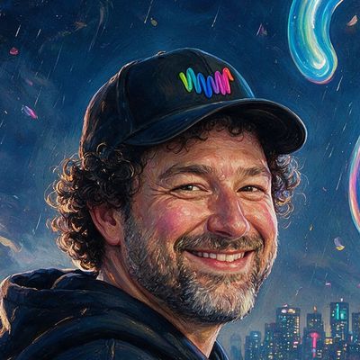 Snowfro, portrait painted by MLow: The Squiggle on the Water Tower