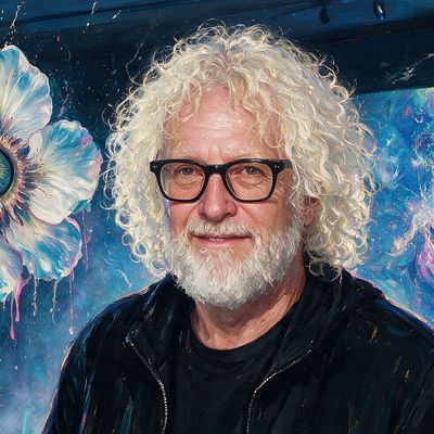 Steven Sacks, painted by MLow as a New Yorker