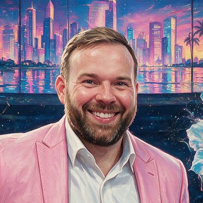 thedazzlenovak, portrait painted by MLow: Pink Jacket at the Garden