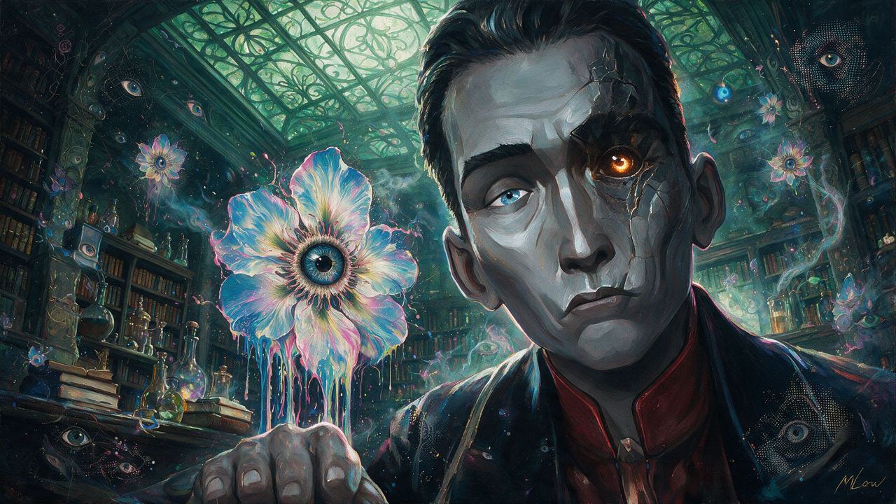 themeshri, portrait painted by MLow: One Eye in the Morgan