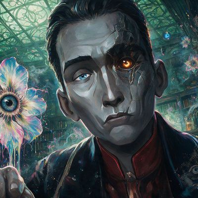 themeshri, portrait painted by MLow: One Eye in the Morgan