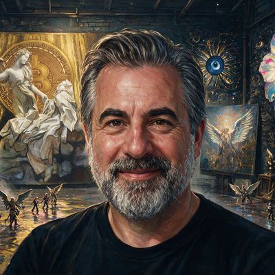 Trevor Jones, painted by MLow as a New Yorker