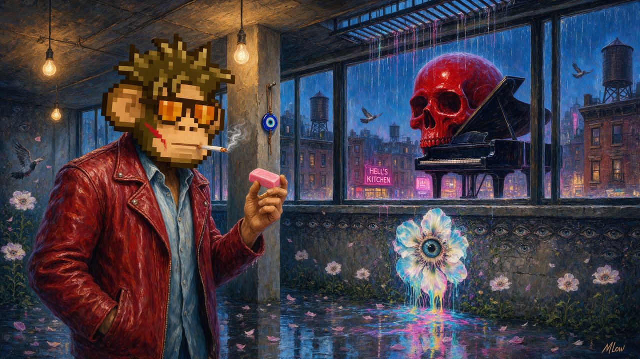Tyler DurdΞth, portrait by MLow: The First Rule of Hell's Kitchen