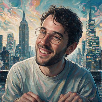 Tyler Hobbs, painted by MLow as a New Yorker
