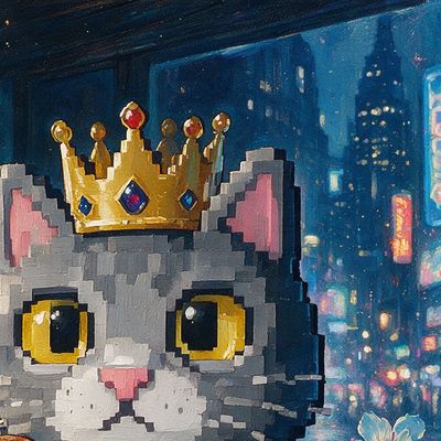 ultrapara, portrait painted by MLow: A Slice for the King