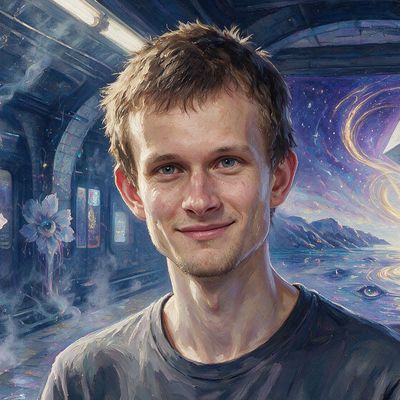 Vitalik Buterin, painted by MLow as a New Yorker
