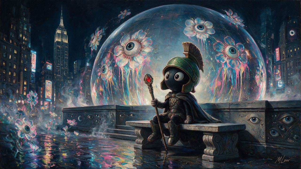 washedupwalter, portrait painted by MLow: The General at the Planetarium