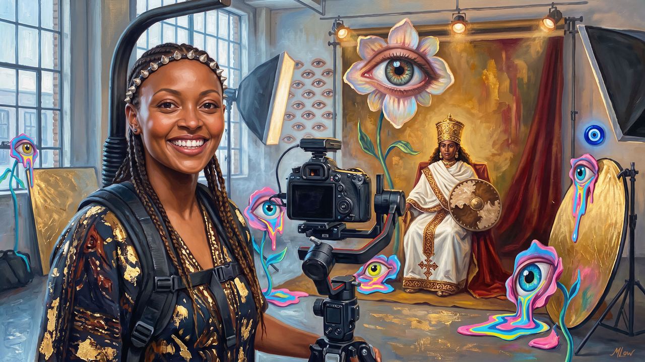 Yatreda, portrait painted by MLow: Kings Return to the Navy Yard