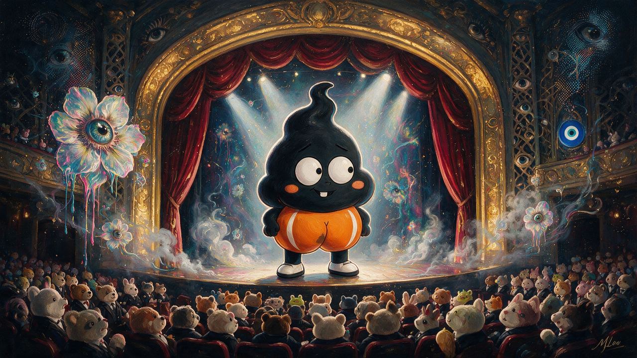 Yokai Ryujin, portrait painted by MLow: Bow at Radio City