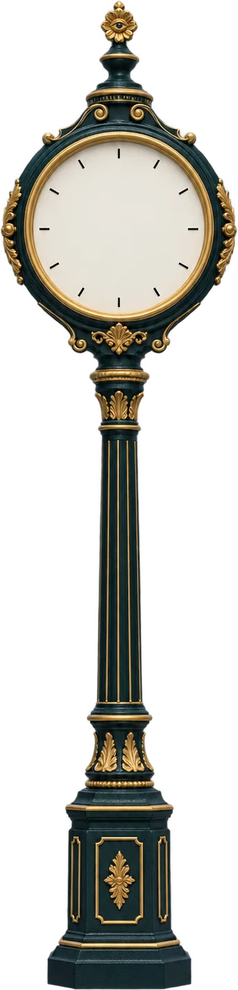 A New York street clock