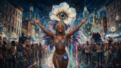 The West Indian Day Parade at Full Volume