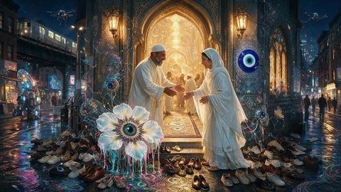 The Threshold of the Mosque at Eid