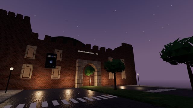 The drill hall