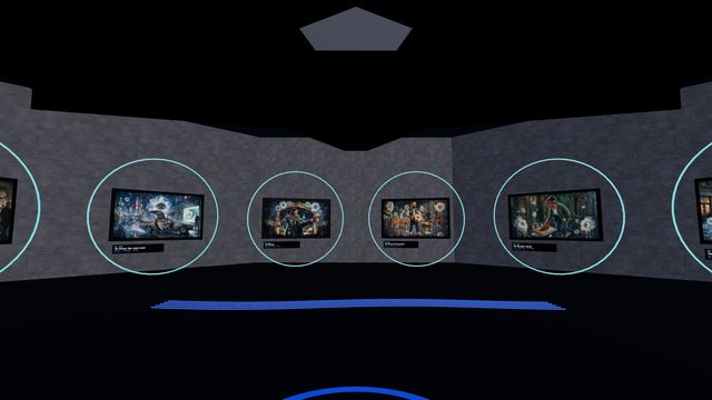Forty-seven facets virtual gallery