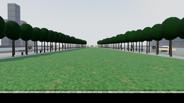 A room and a garden