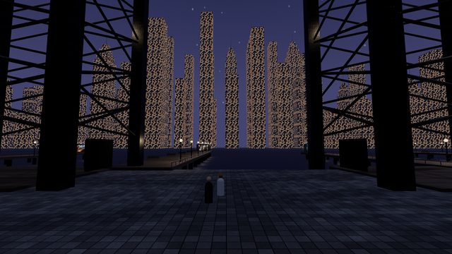 The gantries