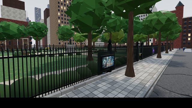 The locked park