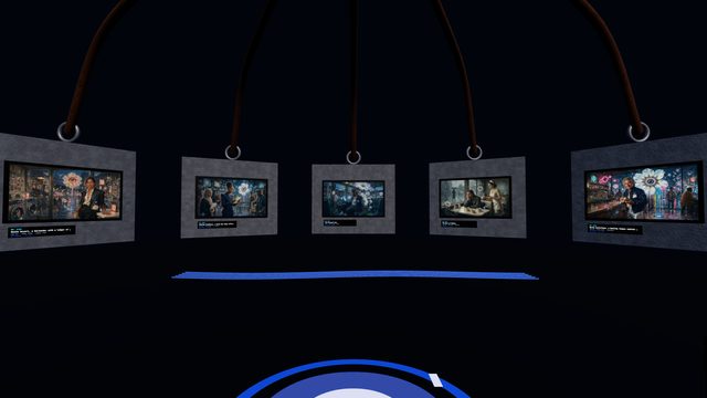 Letters through the void virtual gallery