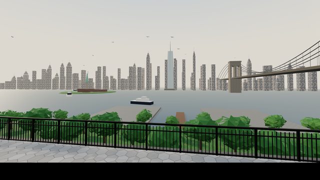 The shelf over the expressway