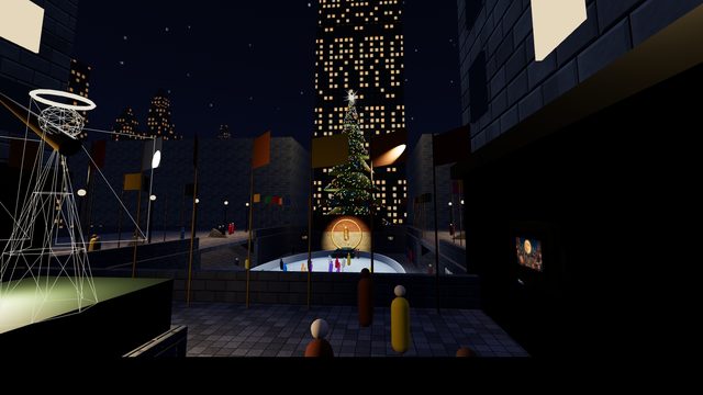 The tree and the rink