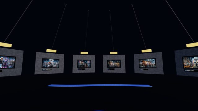 Every light is a fare virtual gallery