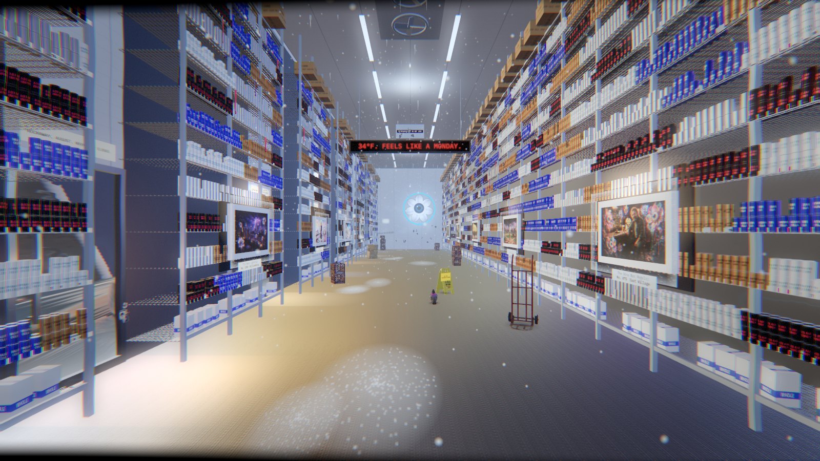 The Cooler: thirty metres of aisle, every door somewhere else, THE PIGEONHOLE by MLow