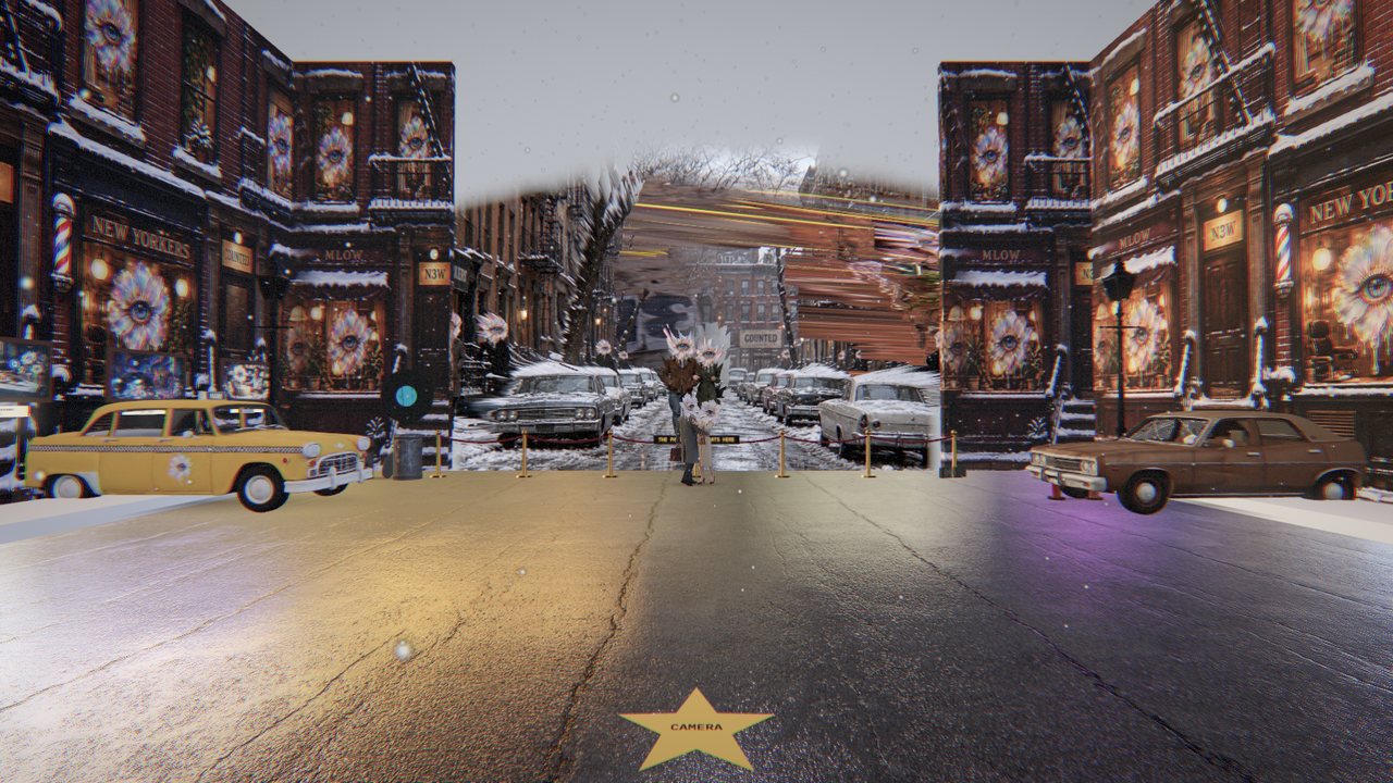 Jones Street in the snow: stand where the photographer stood, ON RECORD: New York on Wax by MLow