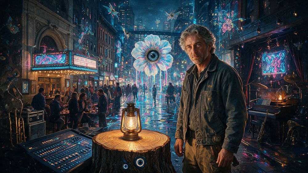 Vincent Stavrakis, a stagehand who loads in at a grand Harlem theatre
