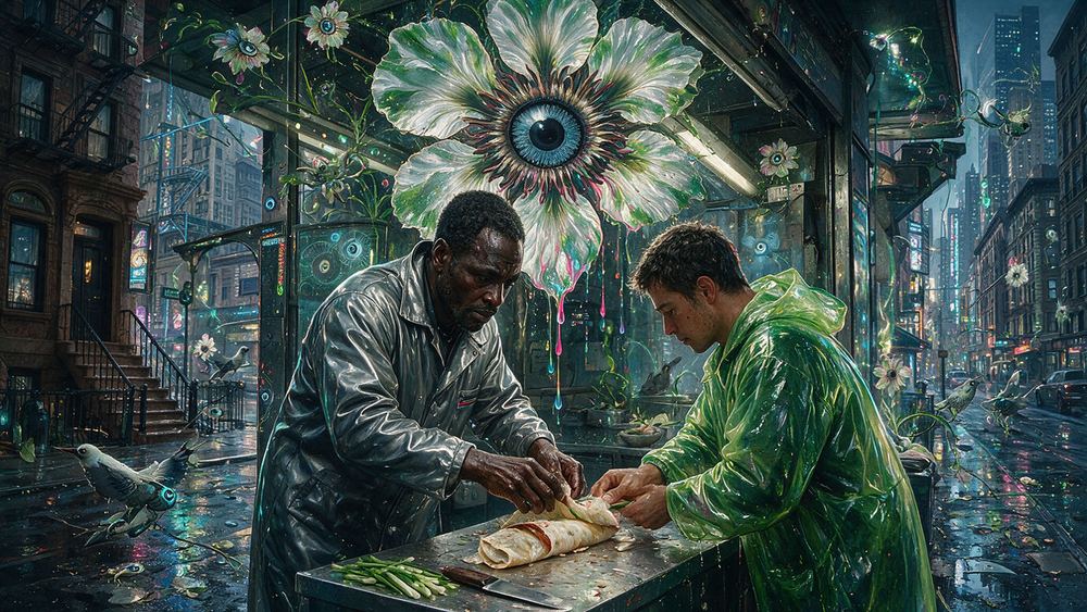 Babatunde Nwachukwu, a fish market cutter whose hands have not been warm since 1998