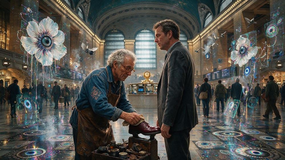 The Shoeshine Man of Grand Central