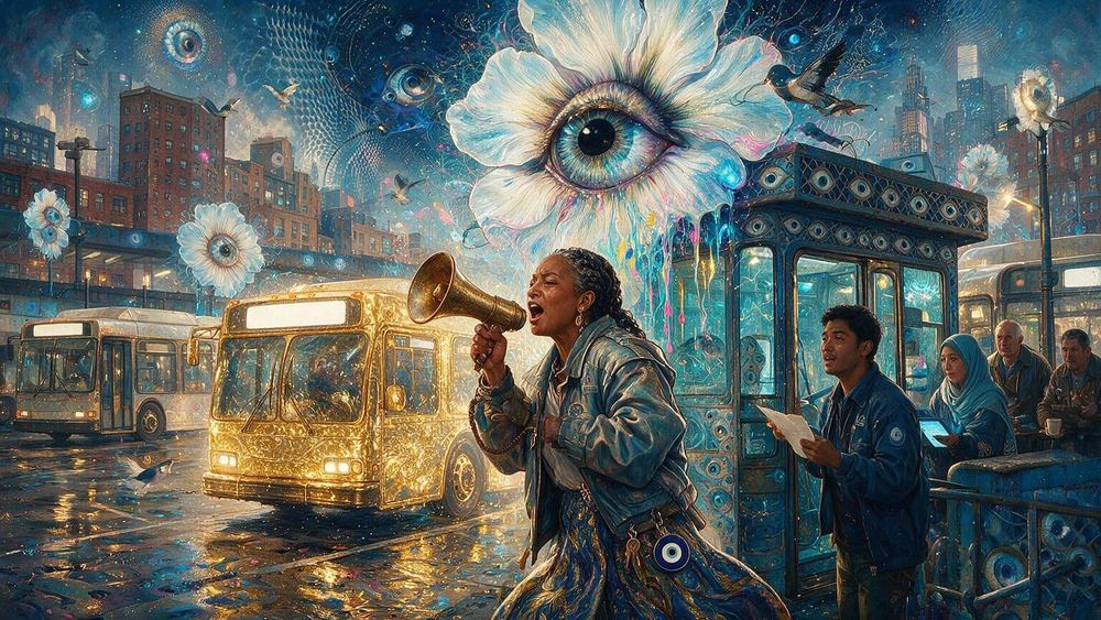 The Woman Who Sings the Buses In